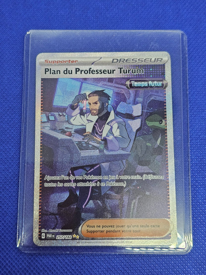 Plan du Professeur Turum 257/182 SIR Pokémon FR0