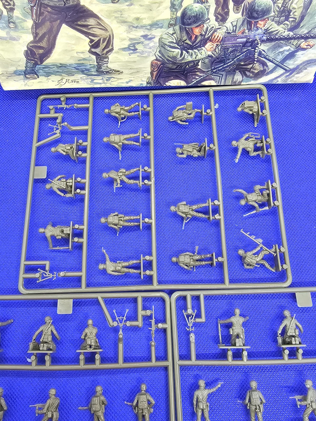 Italeri U.S. Infantry WWII 6120 48 Soldats Américains 172 20085