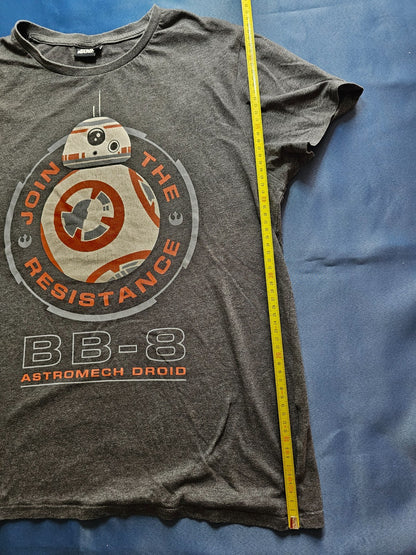 T-shirt Star Wars BB-8 Join The Resistance Astromech Droid Taille L3