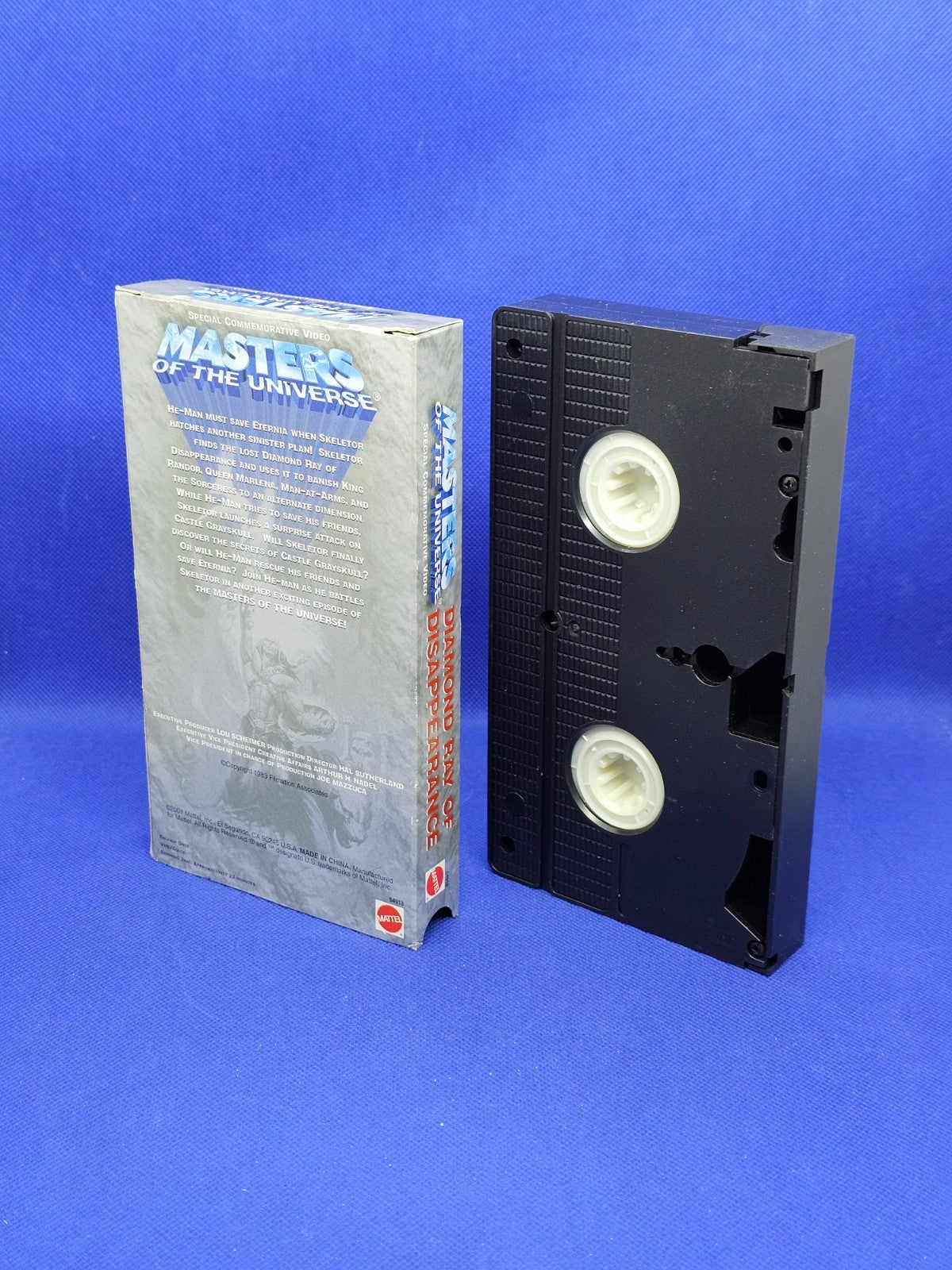 VHS Masters of the Universe Diamond Ray of Disappearance Mattel 20011