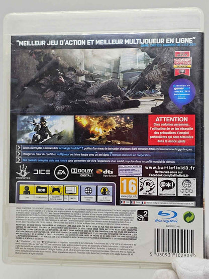 Battlefield 3, FPS Guerre Moderne, PS3, EA DICE, 2011