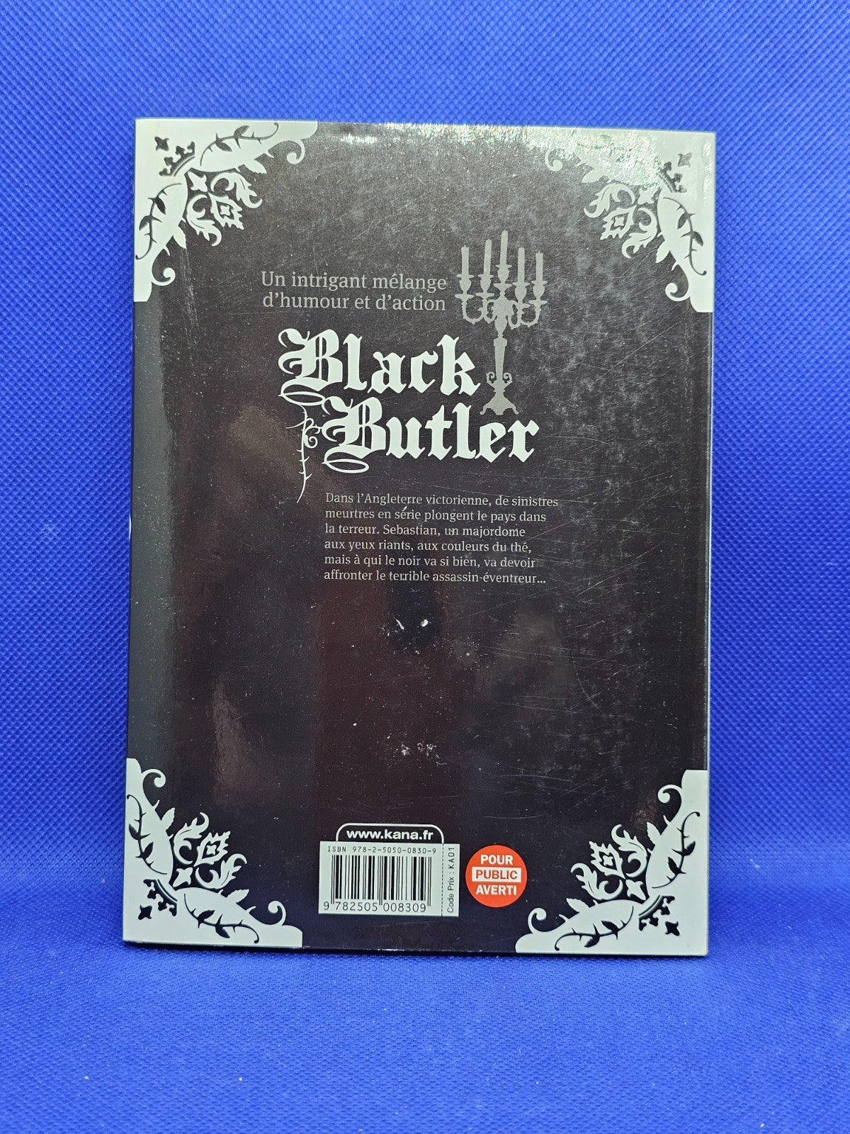 Black Butler Tome 3 Manga Kana Yana Toboso Dark Fantasy VF 20101