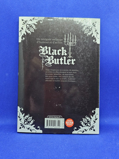 Black Butler Tome 3 Manga Kana Yana Toboso Dark Fantasy VF 20101