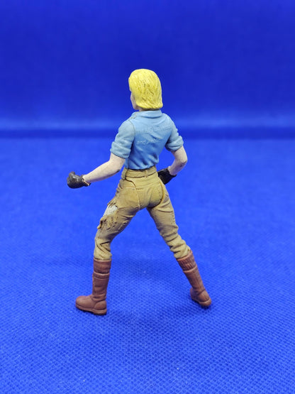 Figurine Jurassic Park Personnage Femme Amanda Kirby, Action Figure Vintage 20011
