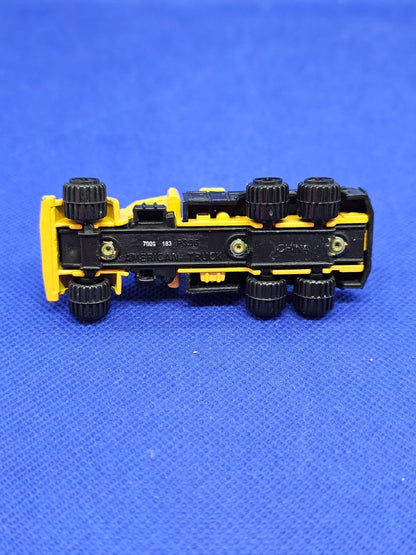 American Truck Wrecker P366 ZEE Toys Dépanneuse Jaune Vintage Chine2