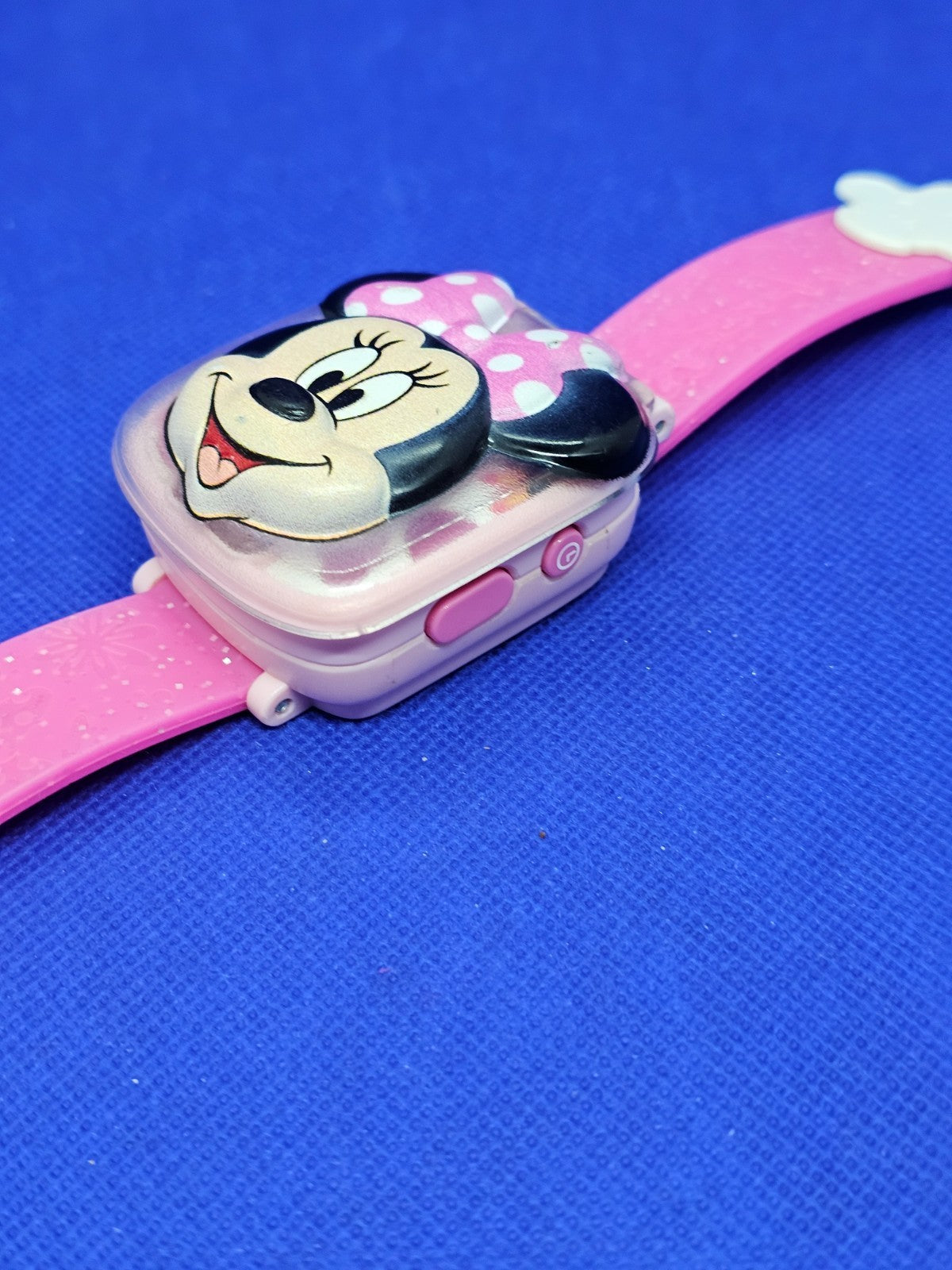 Montre Jeu Interactive Minnie Mouse Disney VTech Rose Éducative Non Testée4