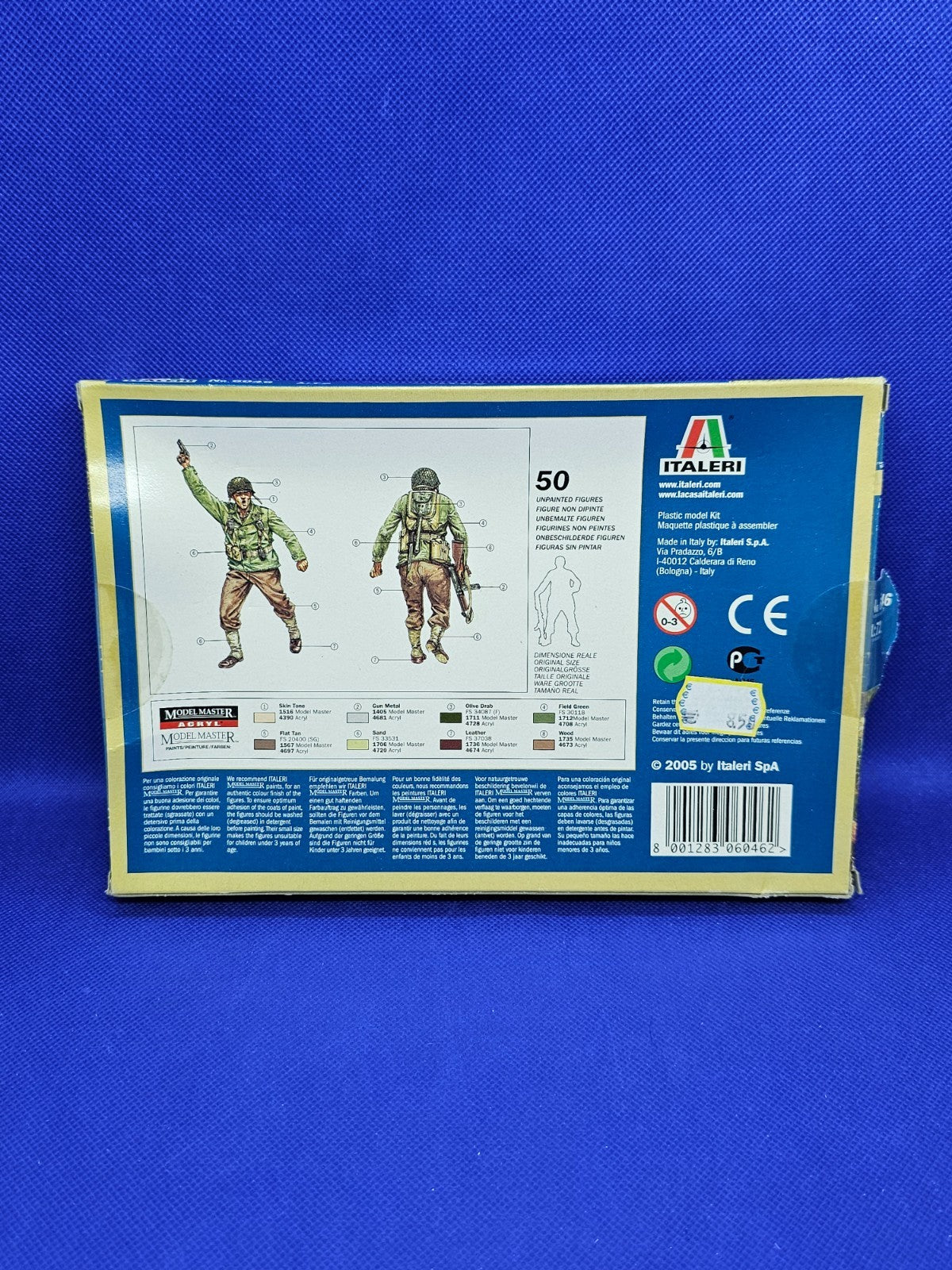 American Infantry WWII Italeri 6046 Figurines 172 50 Soldats Complet1