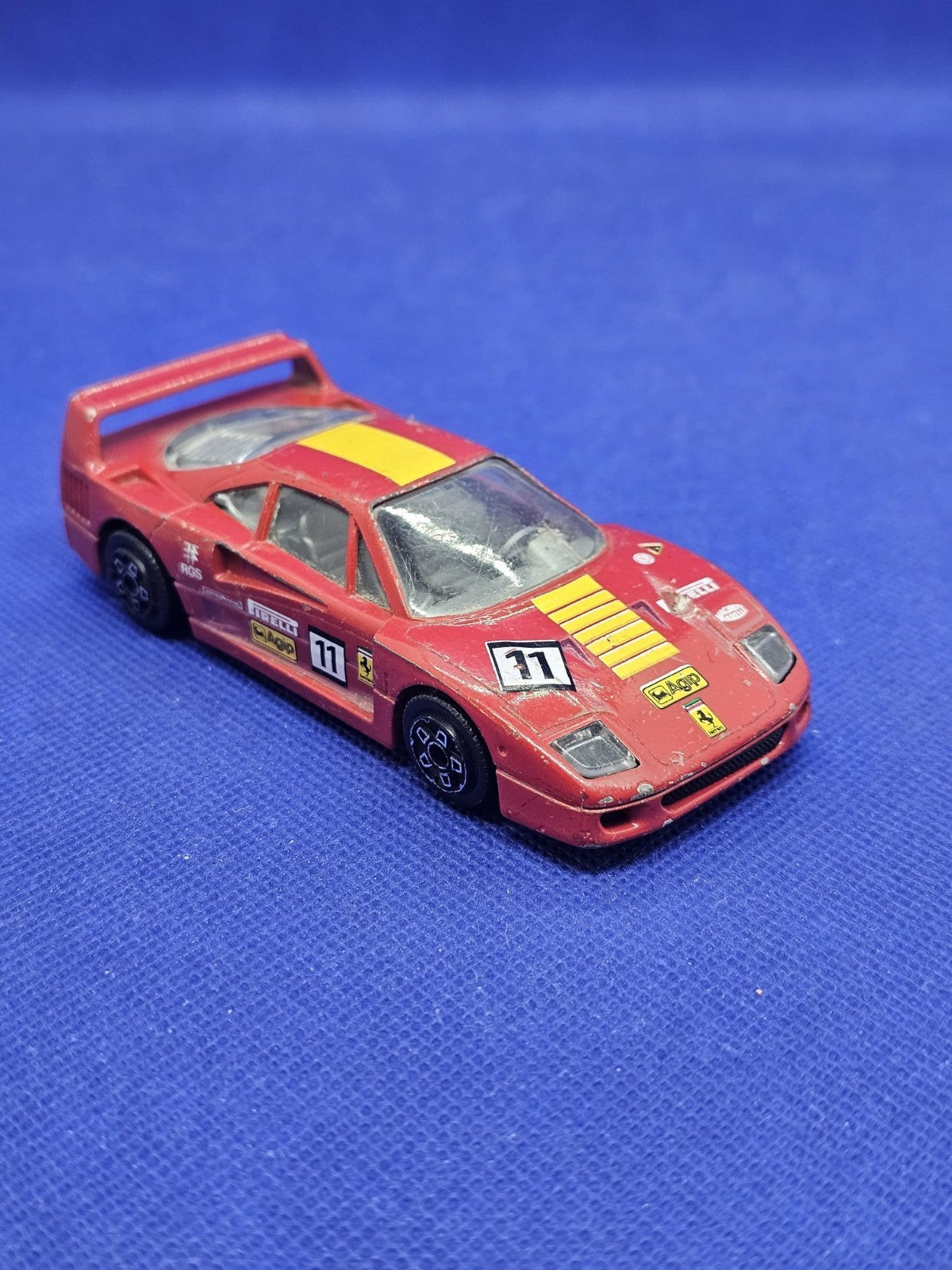 Ferrari F40 Evoluzione n°11 Bburago 4168 143 Made in Italy Vintage4