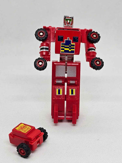 MC Toy MotoBot Camion de Pompier, Transformer Robot Loose
