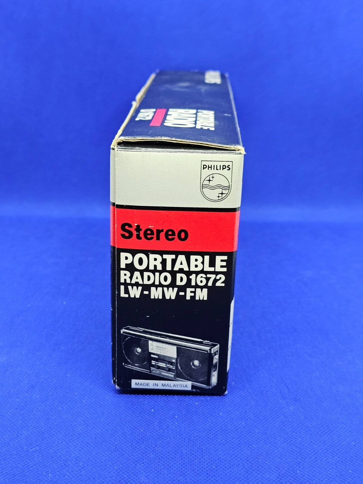 Radio Portable Philips D1672 Stereo LW MW FM Années 80 Avec Boîte5