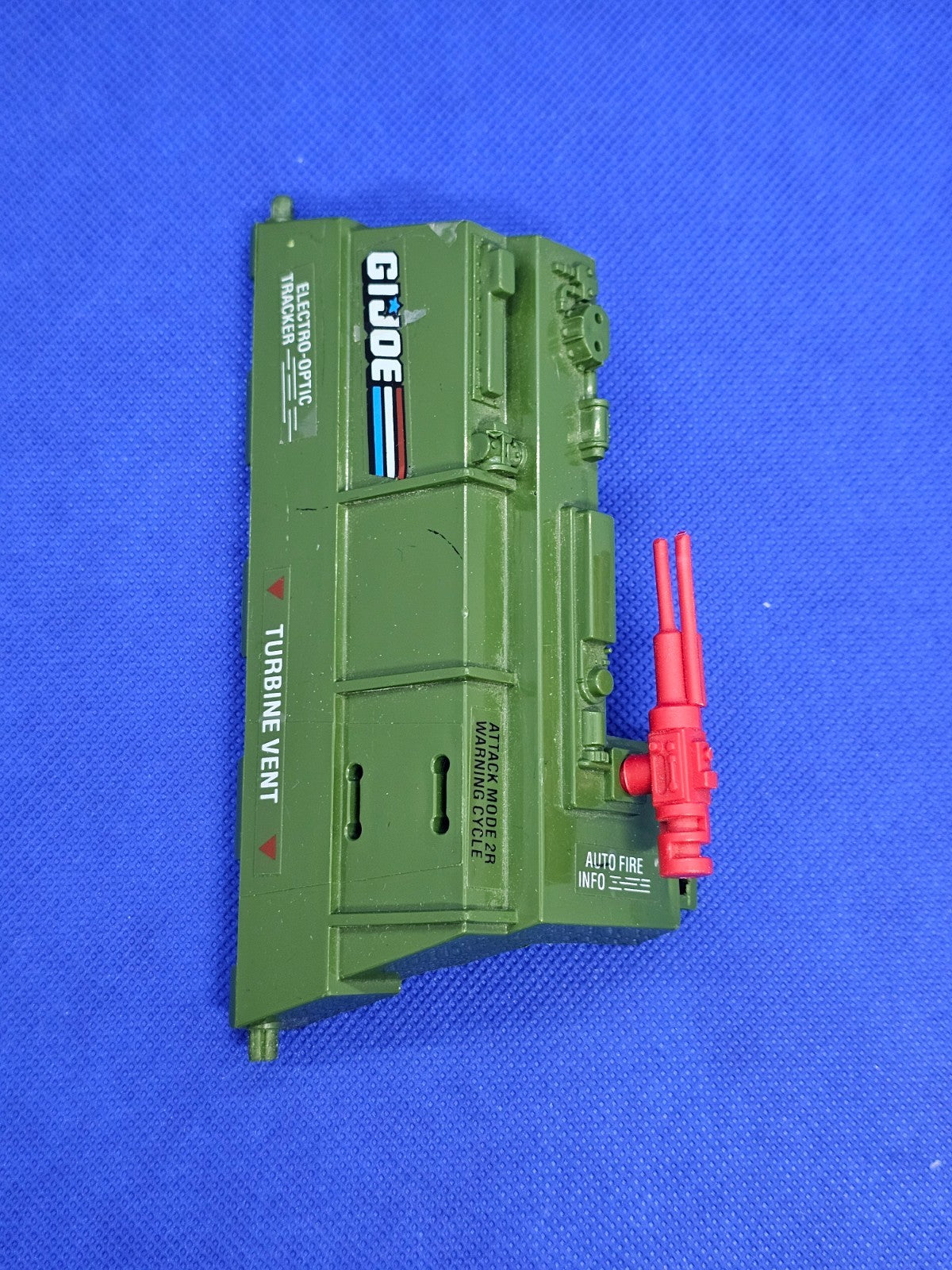 GI Joe HAVOC Trappe Gauche avec Canon Hasbro 1986 Pièce Véhicule Vintage0