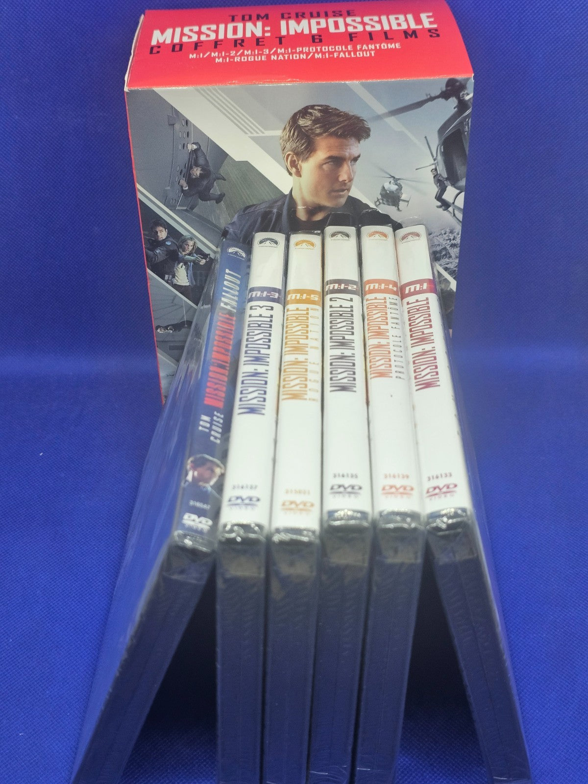 Mission Impossible Coffret 6 Films DVD Tom Cruise Paramount 2018 Sous Blister3