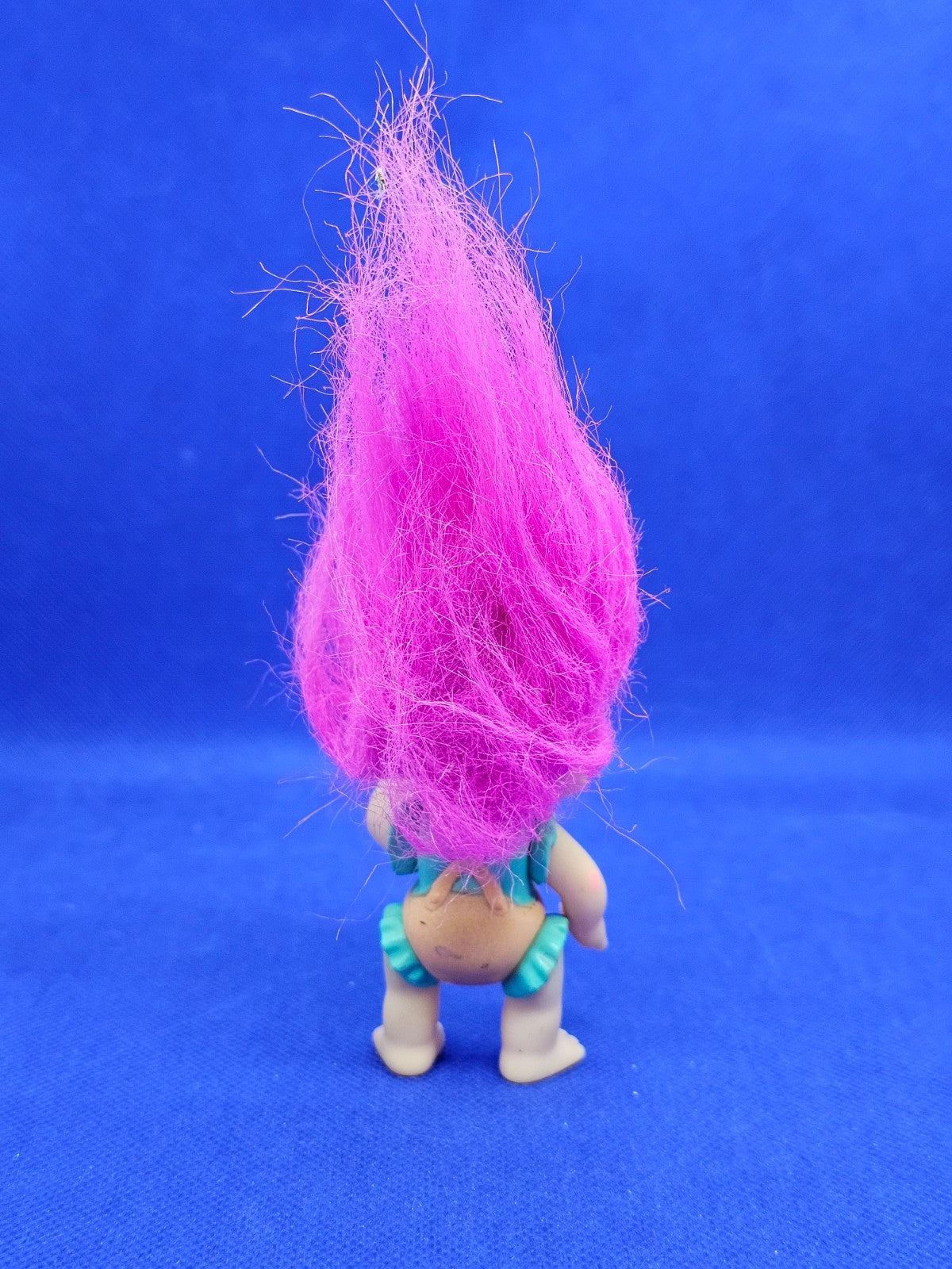 Baby Troll Magic Trolls Applause 1991 cheveux roses étoiles 8 cm1