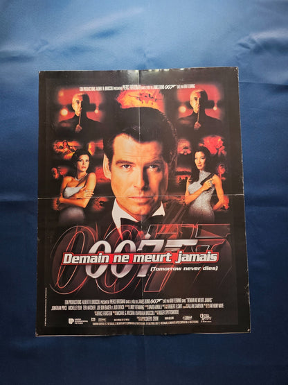 Poster James Bond 007 GoldenEye Demain ne meurt jamais Pierce Brosnan MGM UA 1993