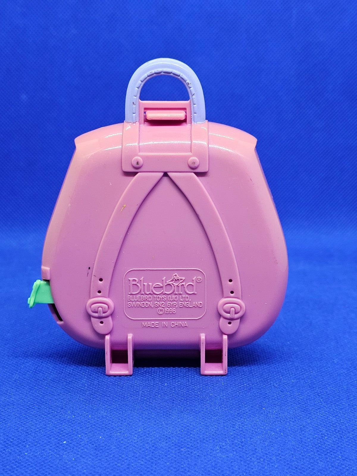 Polly Pocket Jungle Adventure Bluebird 1996 Sac à Dos Vintage Incomplet Figurine2