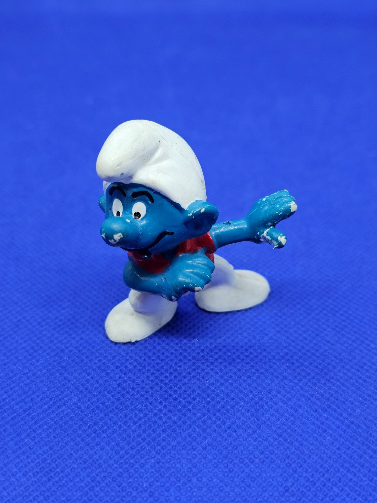 Schtroumpf Skateboardeur 40204 Super Schtroumpf Schleich Peyo 1978 Incomplet0