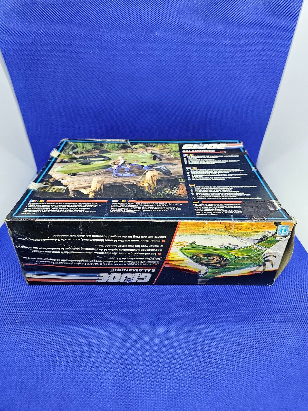 G.I. Joe Salamandre Véhicule 6255 Vintage Hasbro Années 80 Figure Bull’s‑Eye Com5