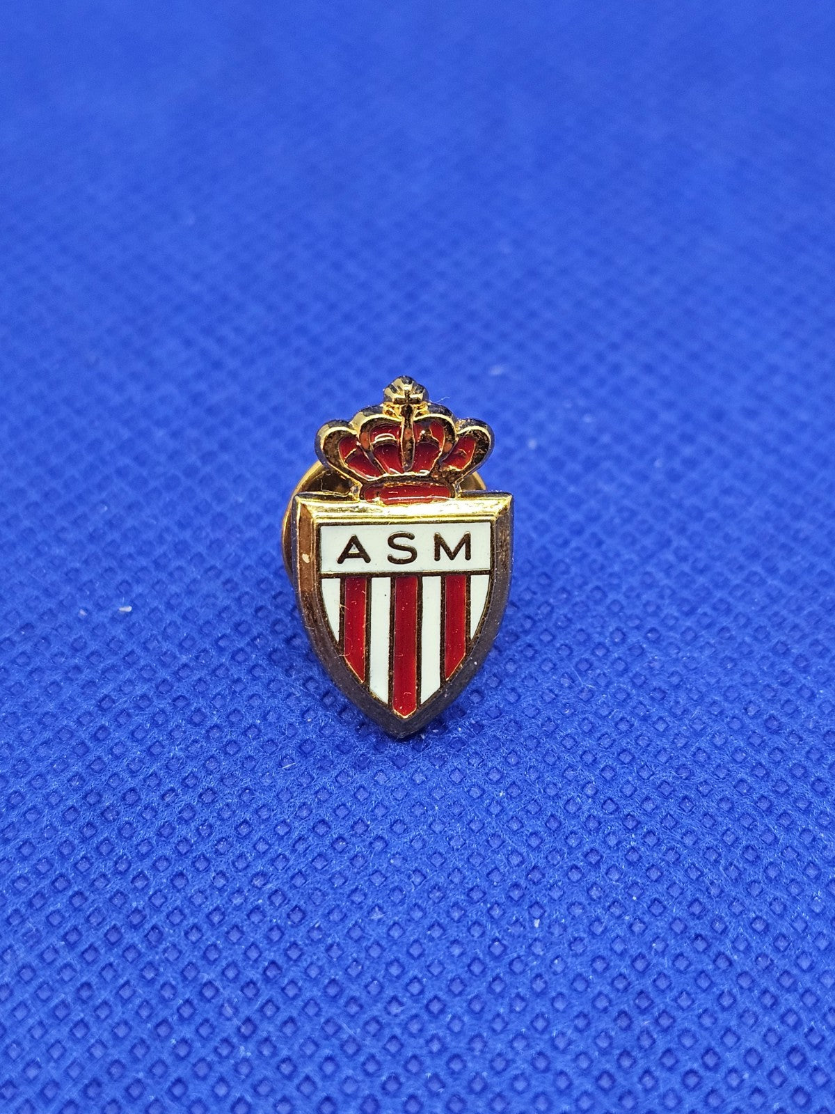 Pin's AS Monaco ASM, Football Ligue 1, Blason Club Doré FIA Lyon0