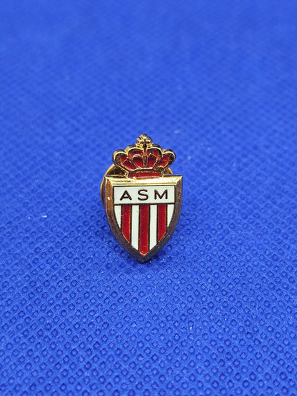 Pin's AS Monaco ASM, Football Ligue 1, Blason Club Doré FIA Lyon0