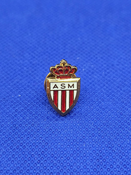 Pin's AS Monaco ASM, Football Ligue 1, Blason Club Doré FIA Lyon0