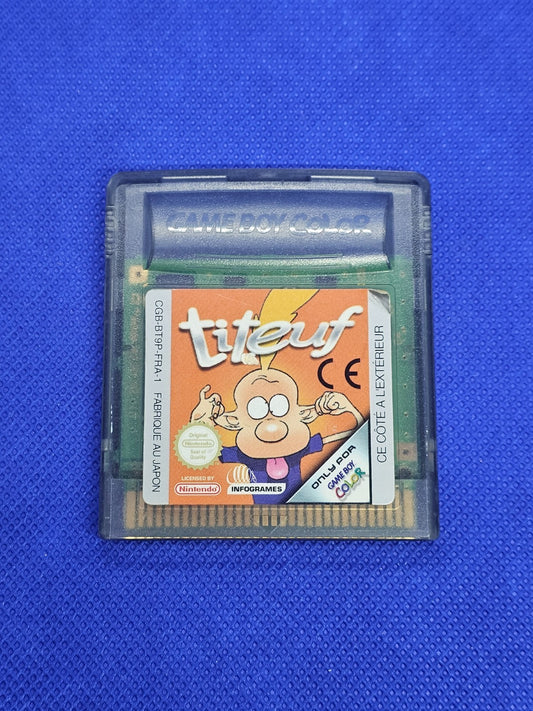 Titeuf, BD Française, Nintendo Game Boy Color, Infogrames, 20010