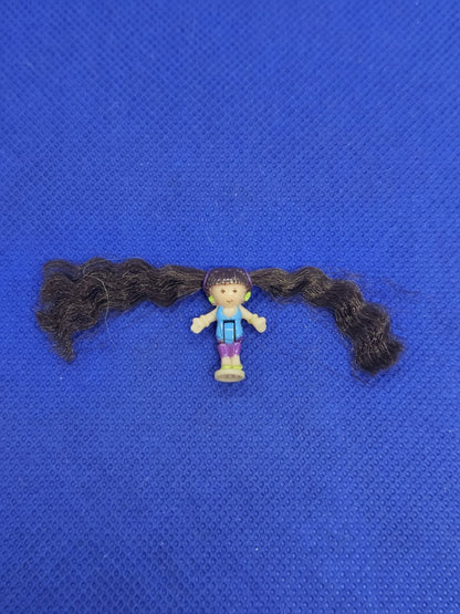 Polly Pocket Linda Happening Hair 1995 Bluebird0