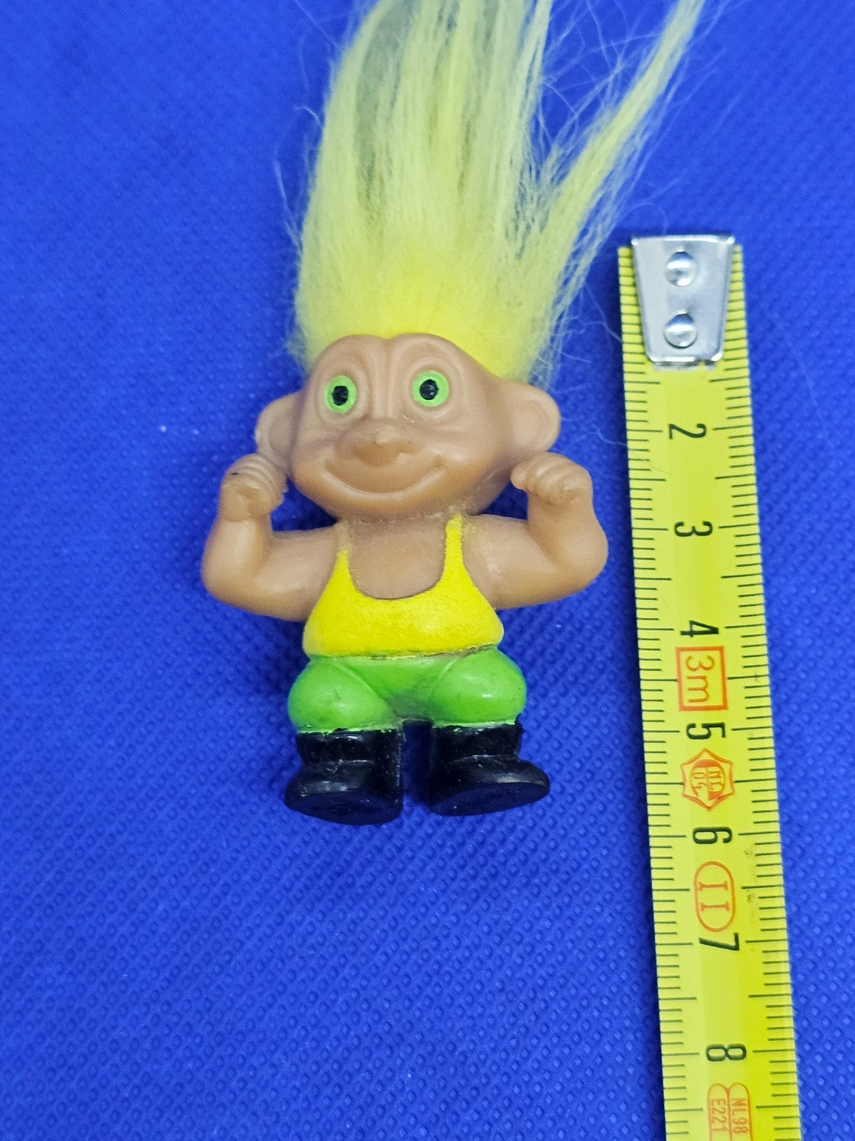 Troll Sport 2 Les Trolls Soma 1992 cheveux jaunes 10 cm3