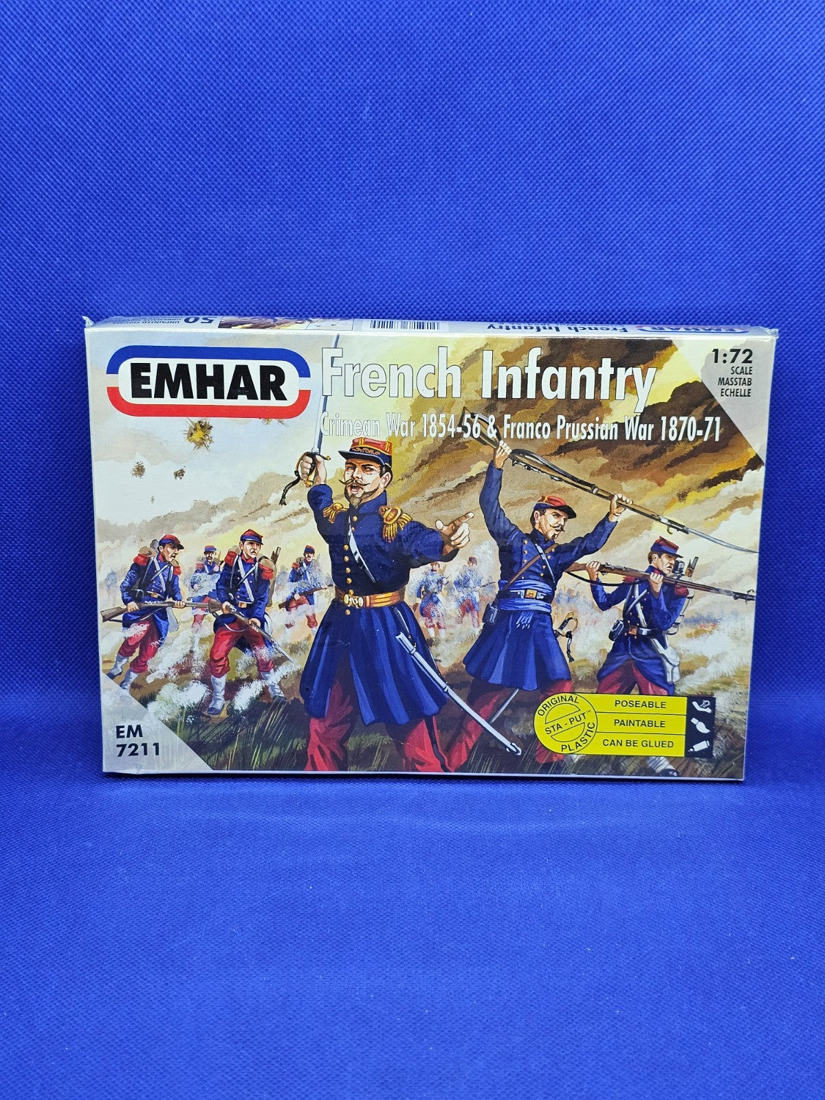 EMHAR 7211 French Infantry Infanterie Française Guerre de Crimée 172 scellée0