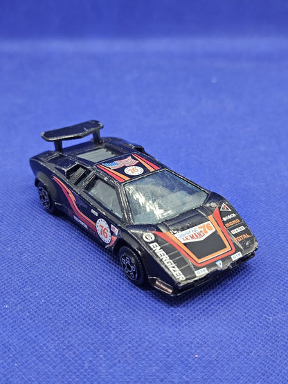 Lamborghini Countach n°76 Spirit of Le Mans Bburago 143 Made in Italy Vintage5