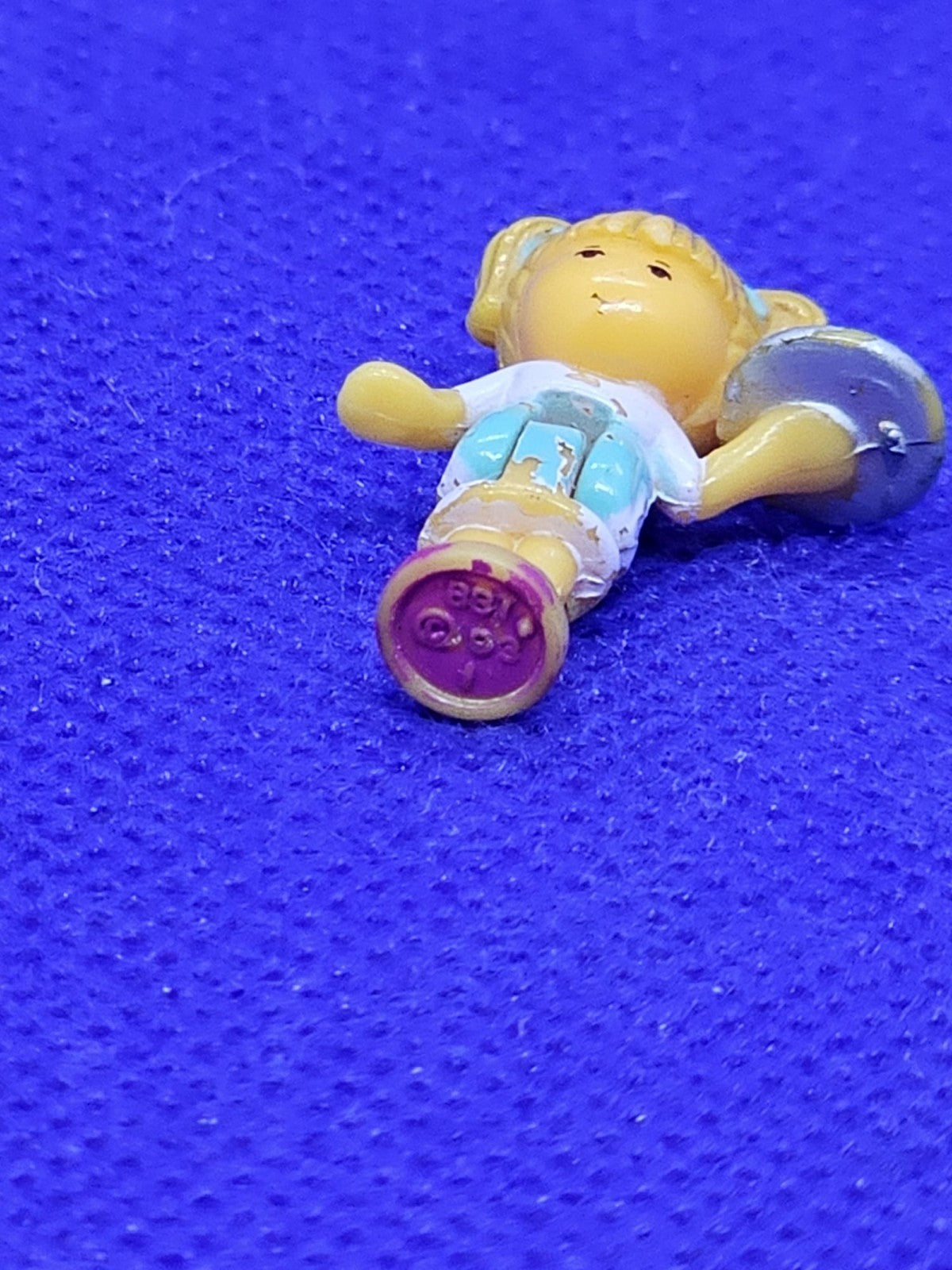 Polly Pocket Serveuse Pizzeria Pizza Parlor Bluebird 1993 Figurine Vintage2
