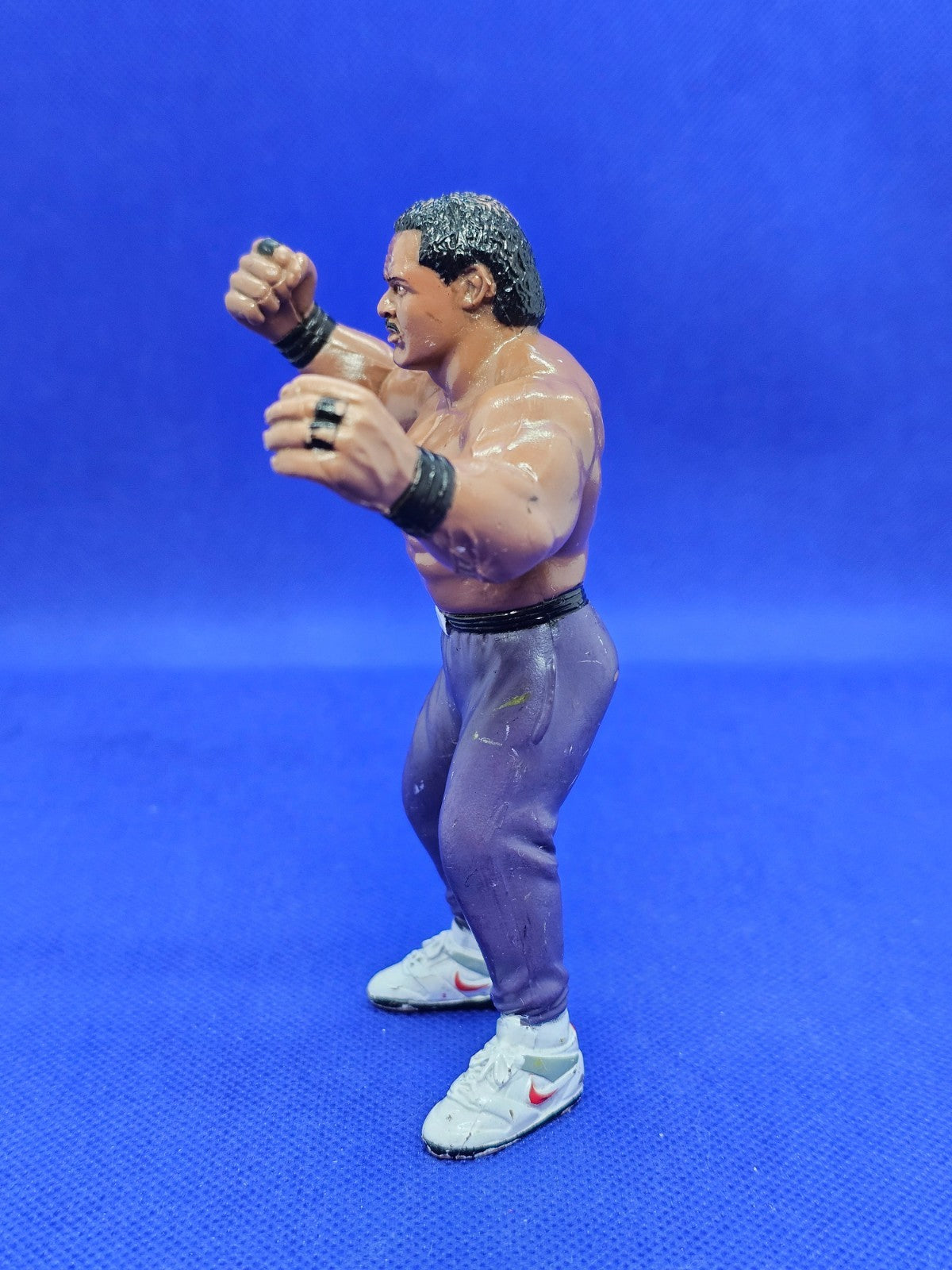 Figurine Butch Reed WCW Wrestling Galoob 1990 Catch Vintage 12 cm4