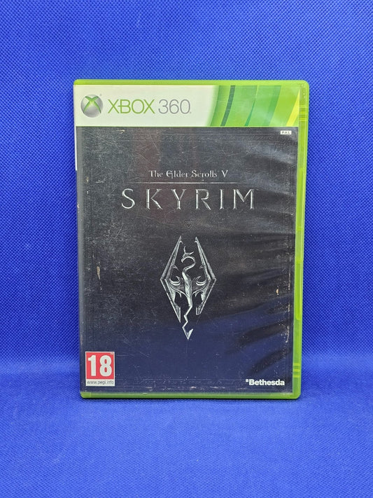 The Elder Scrolls V Skyrim Xbox 360 Bethesda 2011 PAL Français Sans Carte0