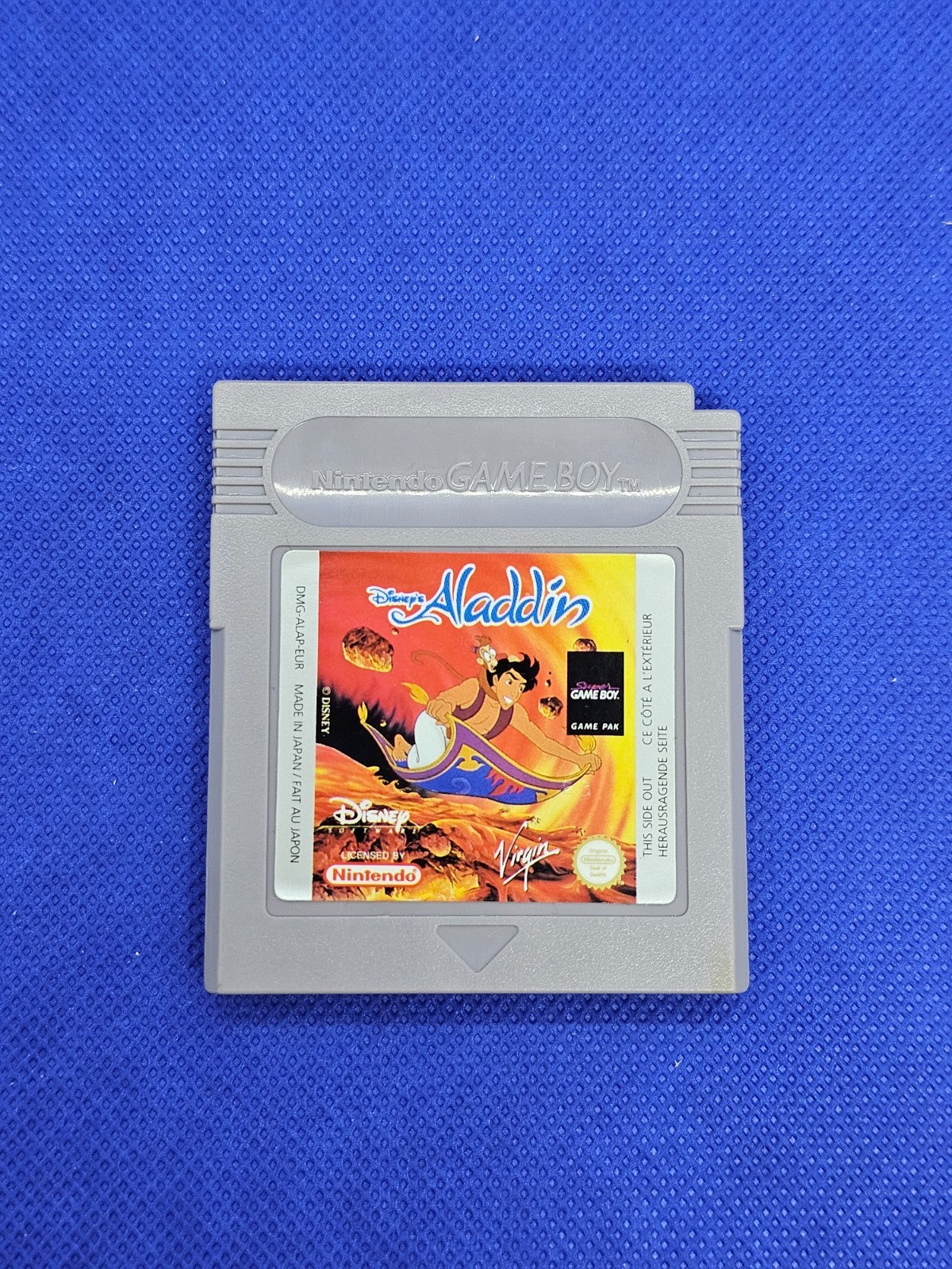 Disney Aladdin Nintendo Game Boy Virgin 1994 PAL EUR Cartouche Seule0