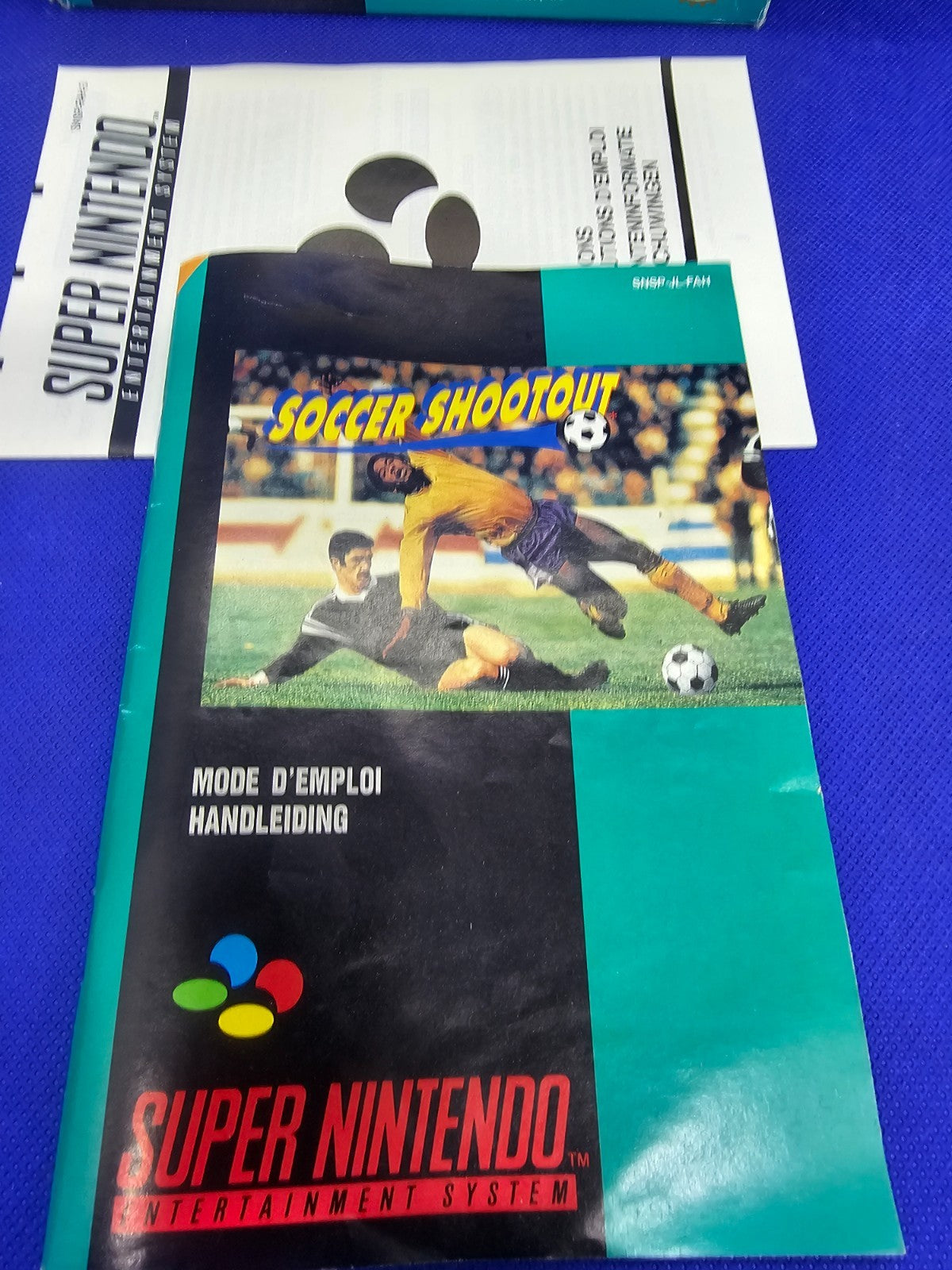 Soccer Shootout Super Nintendo SNES PAL FAH Nintendo Complet Sans Cale3