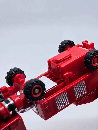 MC Toy MotoBot Camion de Pompier, Transformer Robot Loose