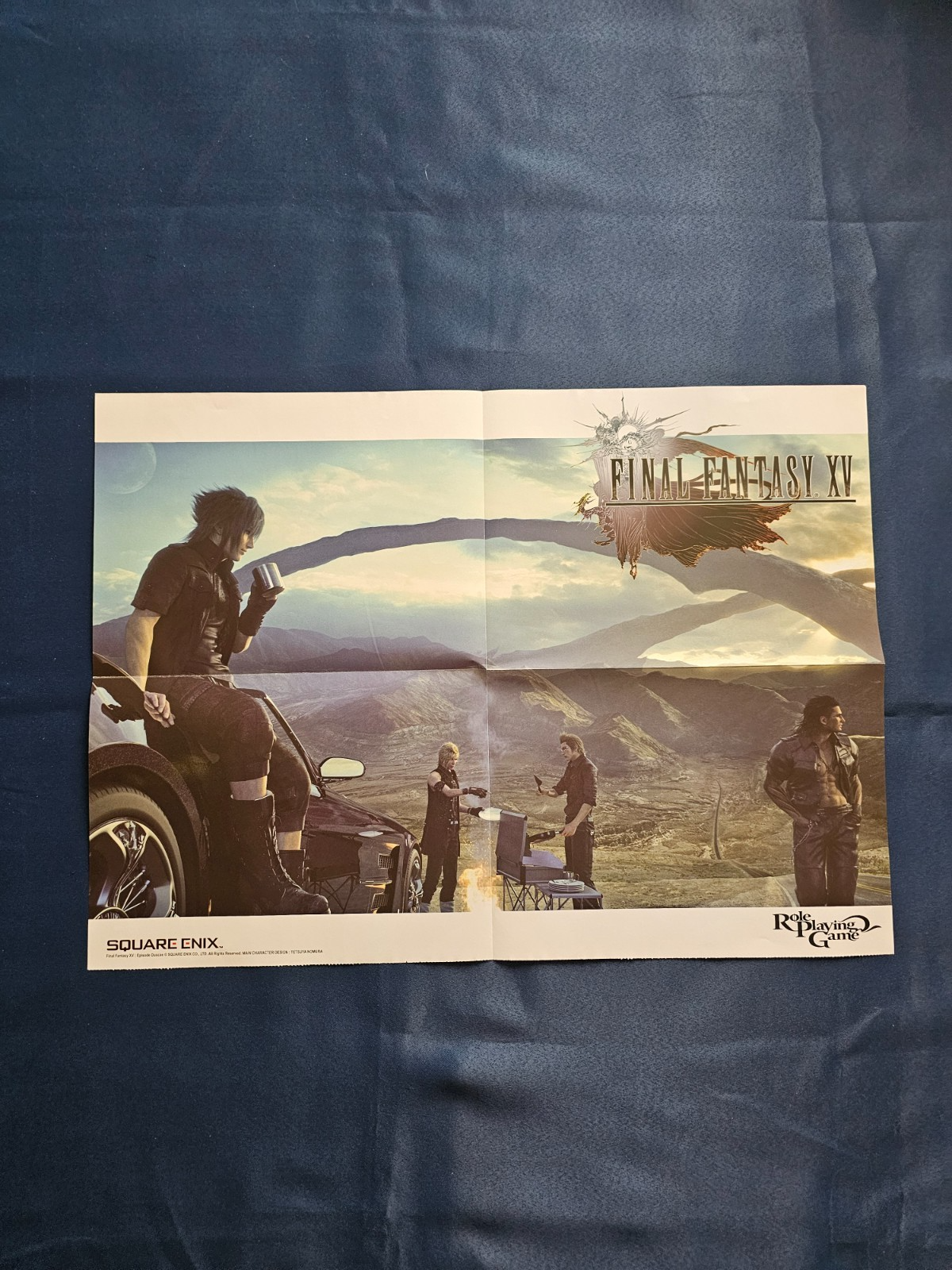 Poster Recto Verso Atelier Shallie Final Fantasy XV Gust Square Enix 40x55cm0