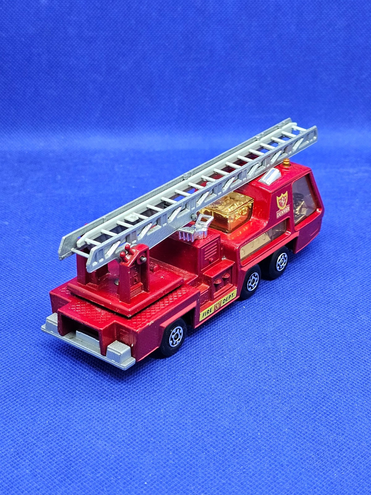 Matchbox Super Kings K-9 Fire Tender Denver Lesney 1972 14 cm2