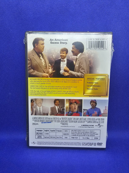 Brewster’s Millions DVD Zone 1 NTSC US Richard Pryor John Candy Universal 19851