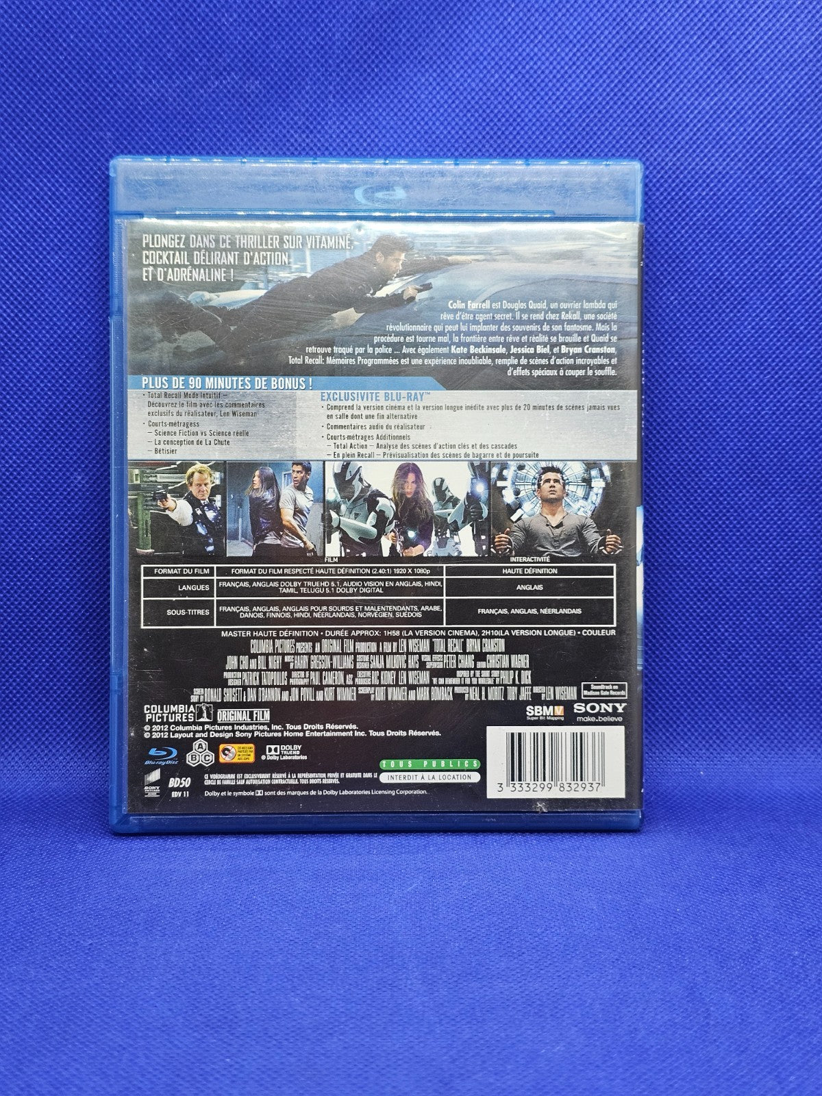 Total Recall Mémoires programmées 2 Blu ray version longue Sony 2012 Colin Farre1