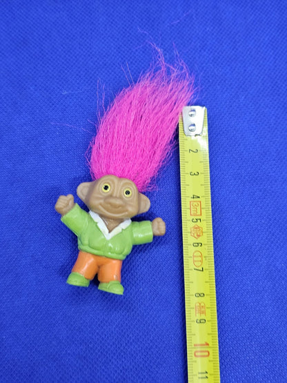 Troll Sport 4 Les Trolls Soma 1992 Figurine PVC Cheveux Roses 10 cm2