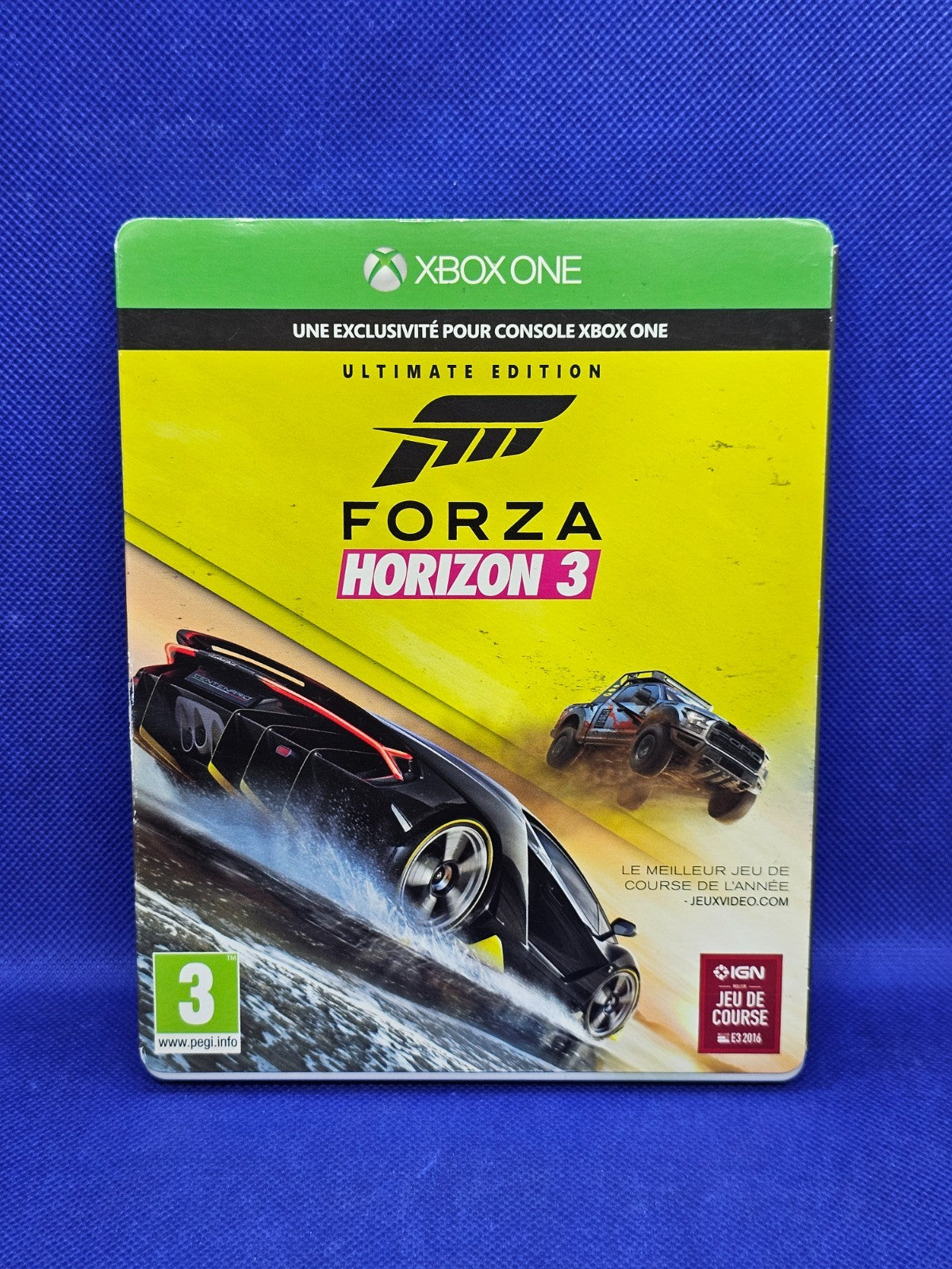 Forza Horizon 3 Ultimate Edition Xbox One Steelbook Microsoft VF CODE USED0