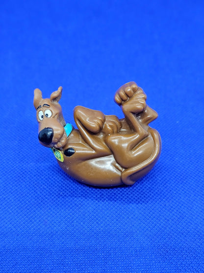 Figurine Scooby‑Doo mécanique Jouet vintage Scooby Doo en plastique 8 cm0