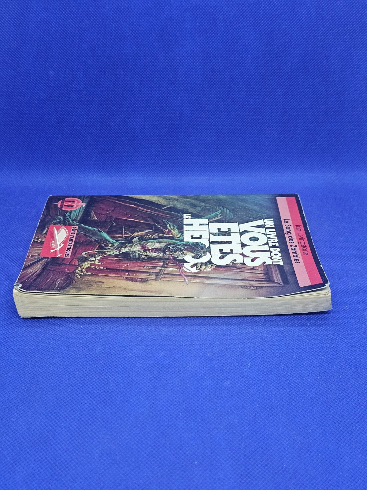 Le Sang des Zombies Défis Fantastiques 23 Ian Livingstone Gallimard 20173