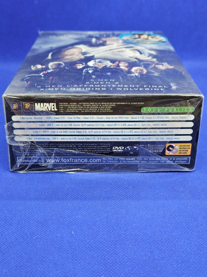 Coffret X-Men Quadrilogie 4 DVD Marvel 20th Century Fox 2010 Wolverine Sous blis3