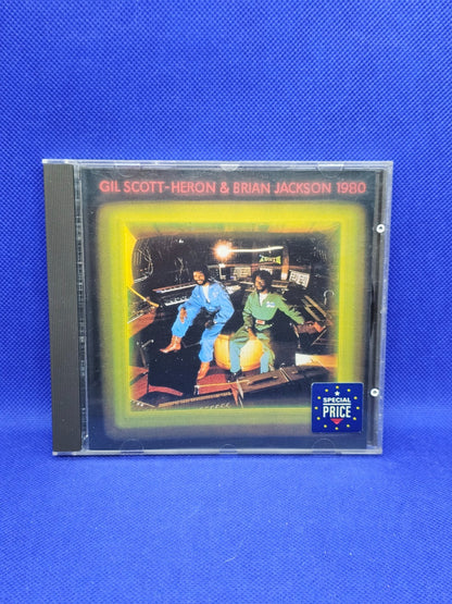 Gil Scott Heron Brian Jackson 1980 Arista BMG CD Audio 1992 RARE0