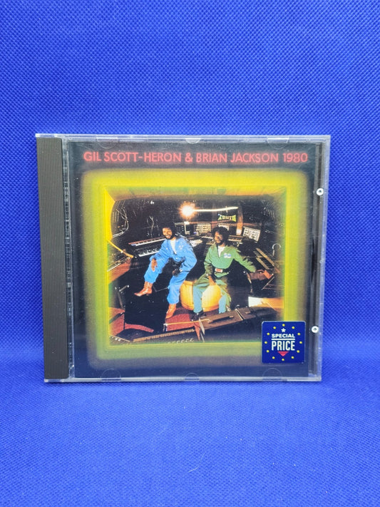 Gil Scott Heron Brian Jackson 1980 Arista BMG CD Audio 1992 RARE0