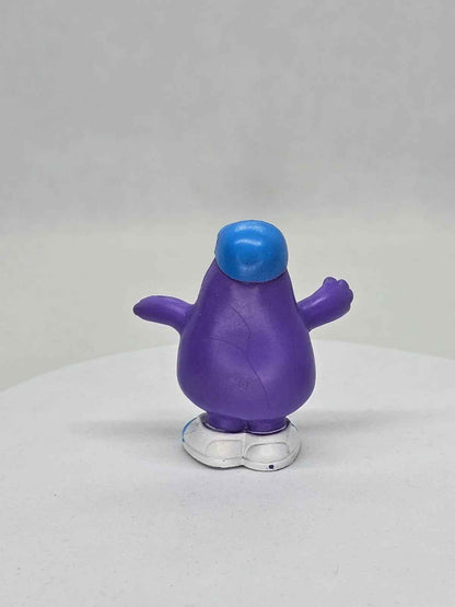 Grimace Casquette bleue PVC, McDonald's Happy Meal, 1990, 7 cm