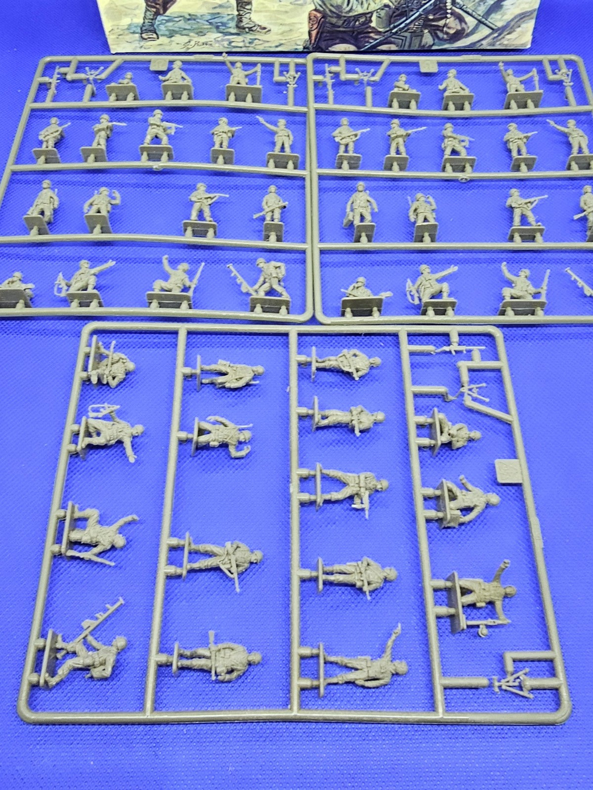 Italeri U.S. Infantry WWII 6120 48 Soldats Américains 172 2008 #25