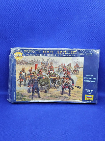 Zvezda 8028 French Foot Artillery 1810-1815 Napoléon 172 Incomplet0
