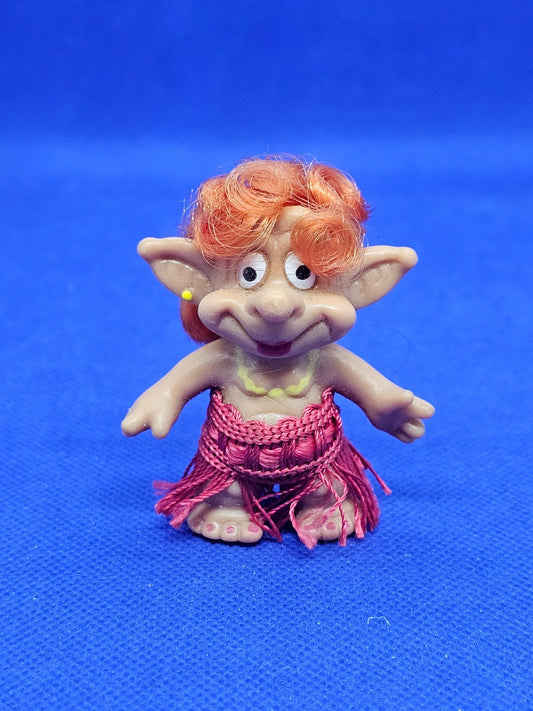 Troll Startoys Artcelona Vintage Espagne Cheveux Orange Jupe Bordeaux0